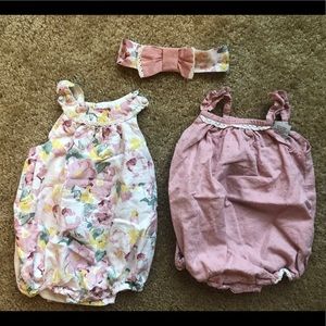 Piper and posie outfits and matching bow
